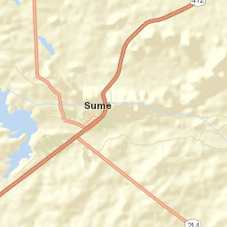 Sumé Street Map