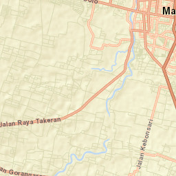 Madiun Street Map