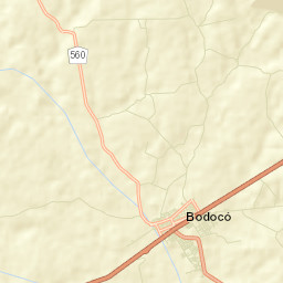 Bodocó Street Map