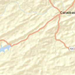 Caraúbas Street Map