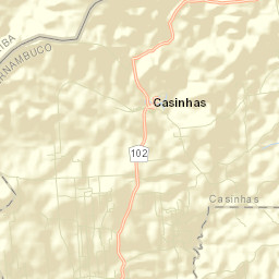 Casinhas Street Map