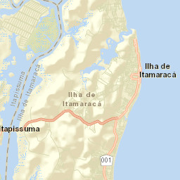 Itapissuma Street Map