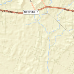 Kutoarjo Street Map
