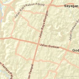 Godean Street Map