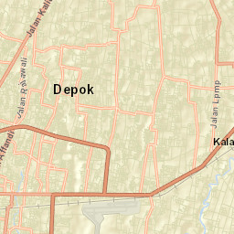 Depok Street Map