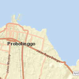 Kota Probolinggo Street Map