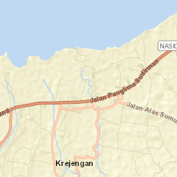 Kraksaan Street Map