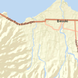Besuki Street Map