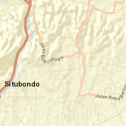 Kabupaten Situbondo Street Map