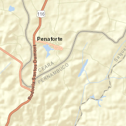 Penaforte Street Map