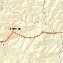 Surubim Street Map