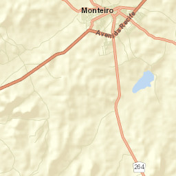 Monteiro Street Map