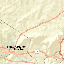 Santa Cruz do Capibaribe Street Map