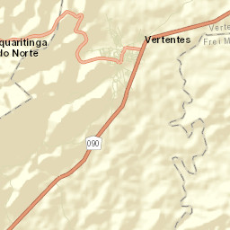 Vertentes Street Map