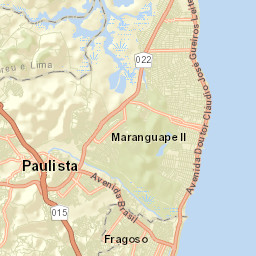 Paulista Street Map