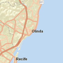 Olinda Street Map