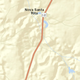 Nova Santa Rita Street Map