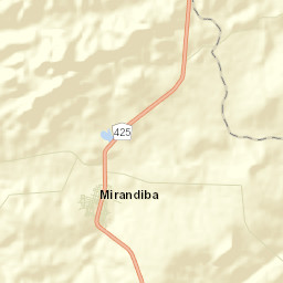 Mirandiba Street Map