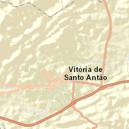 Vitória de Santo Antão Street Map