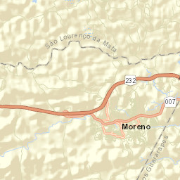 Moreno Street Map