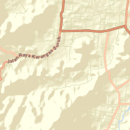Trenggalek Street Map
