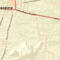 Boyolangu Street Map