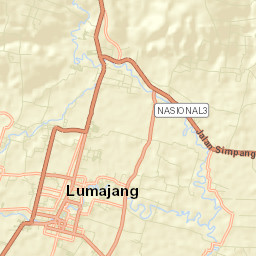 Lumajang Street Map
