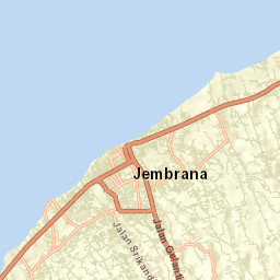 Singaraja Street Map