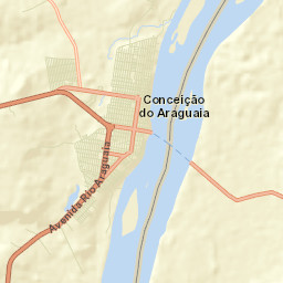 Conceição do Araguaia Street Map