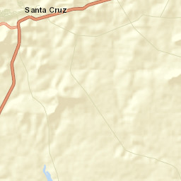 Santa Cruz Street Map