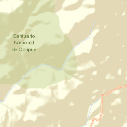 Provincia de Santiago de Chuco Street Map