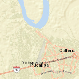 Pucallpa Street Map