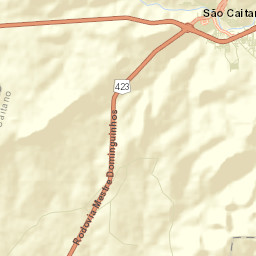 São Caitano Street Map