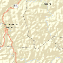 Camocim de São Félix Street Map