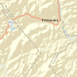 Primavera Street Map