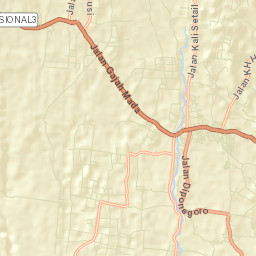 Gambiran Satu Street Map