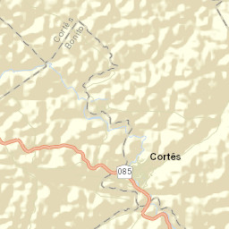 Cortês Street Map