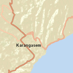 Amlapura city Street Map