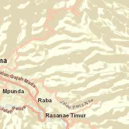 Kota Bima Street Map