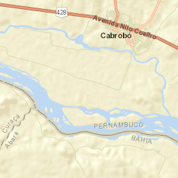 Cabrobó Street Map