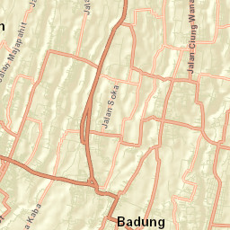 Kabupaten Badung Street Map