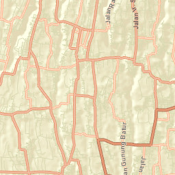 Ubud Street Map