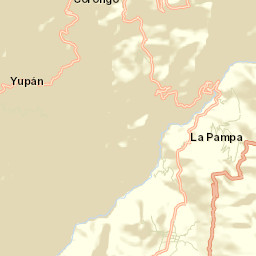 Provincia de Corongo Street Map