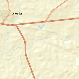 Floresta Street Map