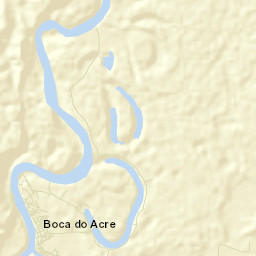 Boca do Acre Street Map