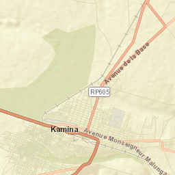 Kamina Street Map