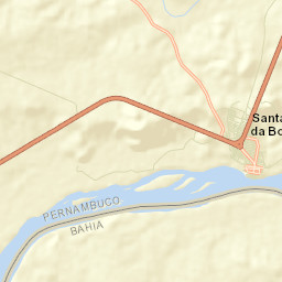 Santa Maria da Boa Vista Street Map