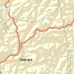 Quipapá Street Map