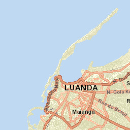 Luanda Street Map