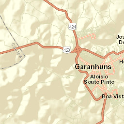 Garanhuns Street Map